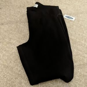 Old navy black pants size small